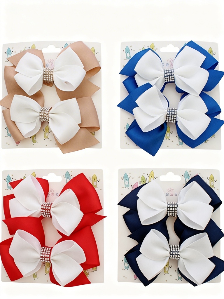 GANCHO LAZO 11CM DETELLE BRILLANTE X2