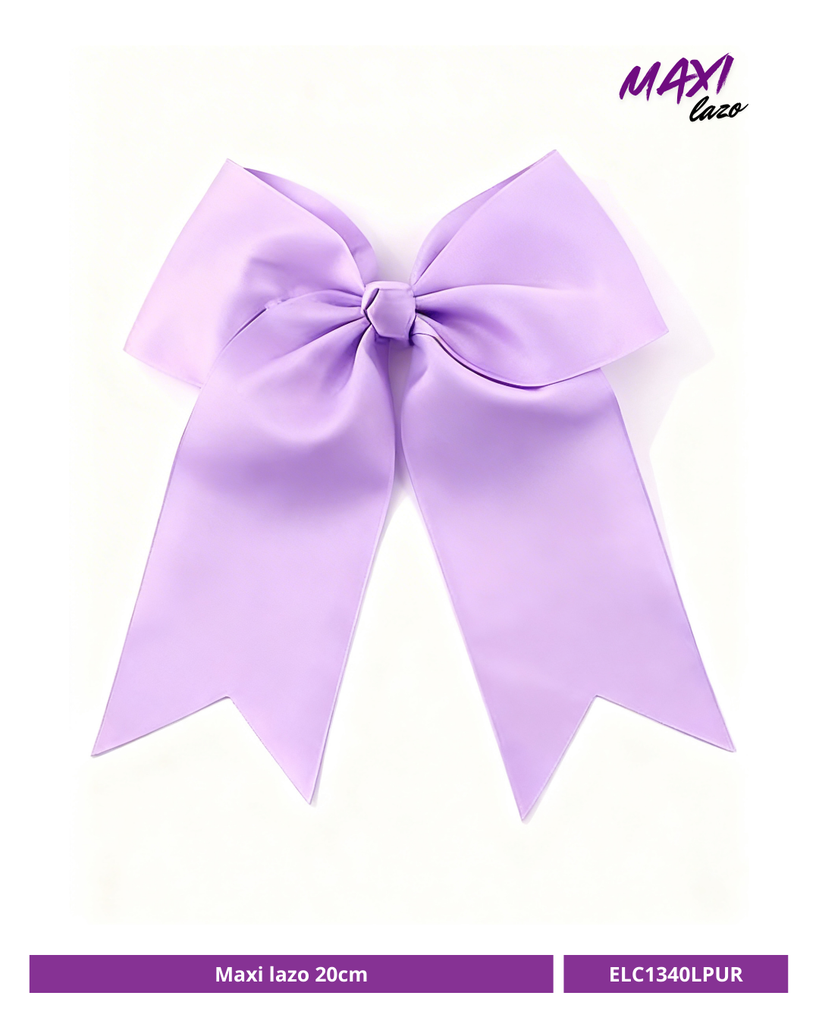 MAXI LAZO 20CM COQUETTE LILA 