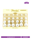SET TOPITO PERLA BLANCA X12