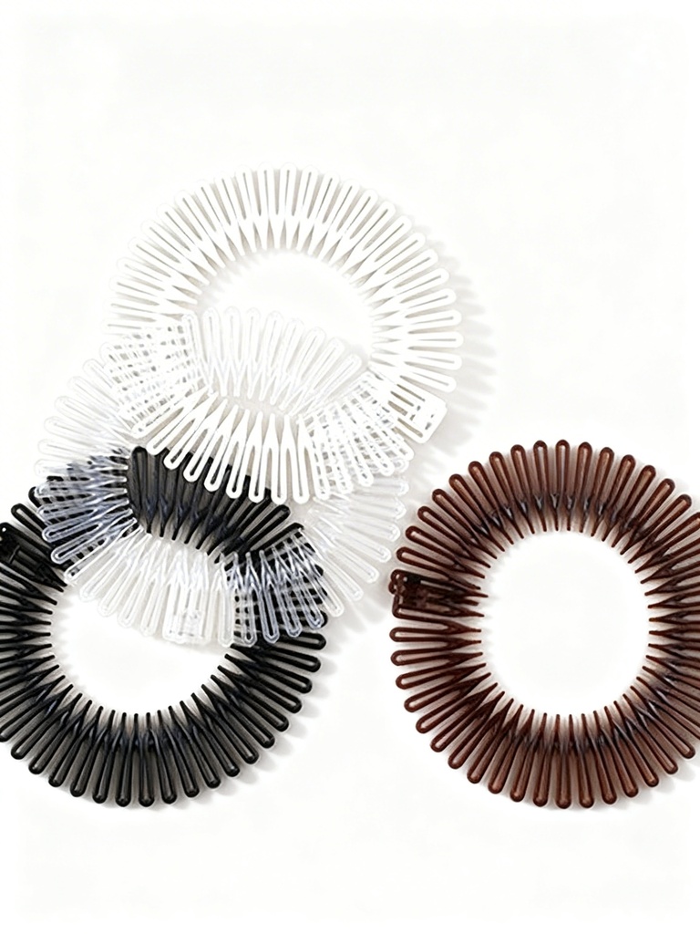 CINTILLO ESPIRAL COLORE TIERRA  X4 