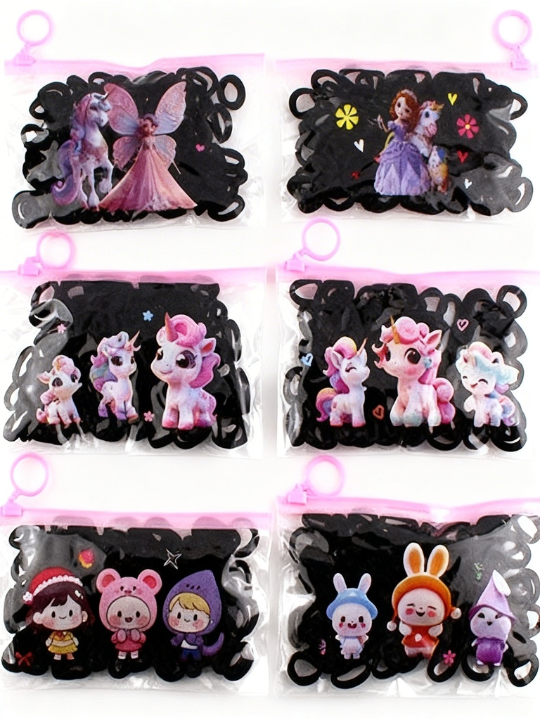 COLA LYCRA NEGRA PAQUETE X120 