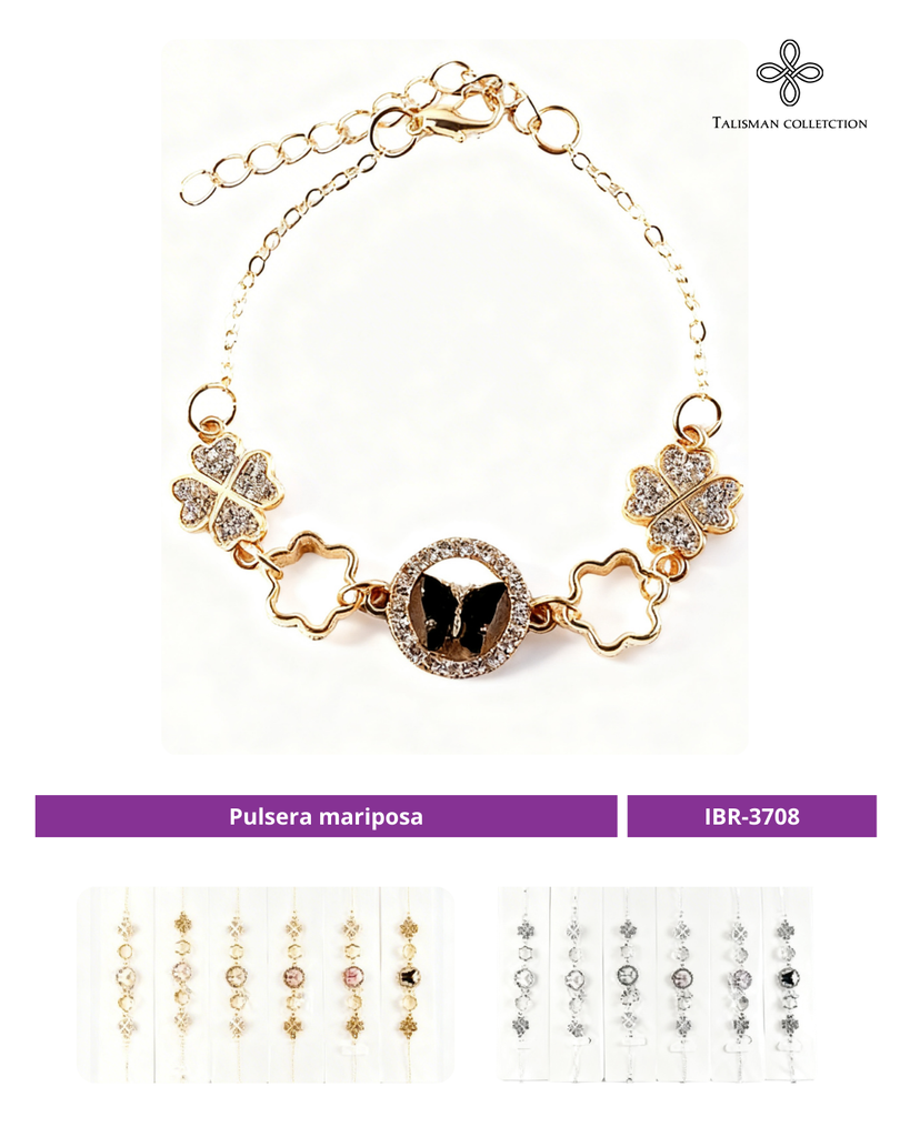 PULSERA CADENA MARIPOSA