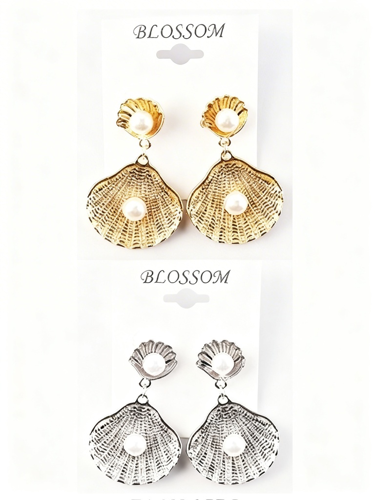 ZARCILLO LARGO OSTRA PERLA