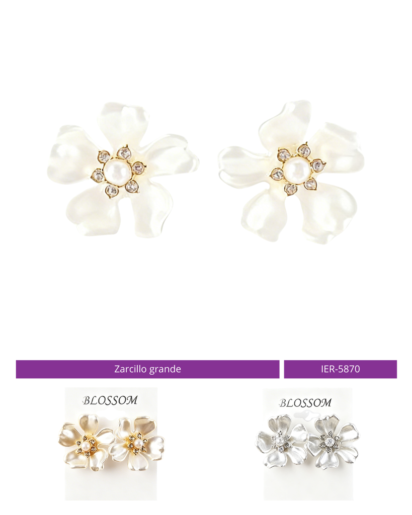ZARCILLO GRANDE FLOR PERLADA