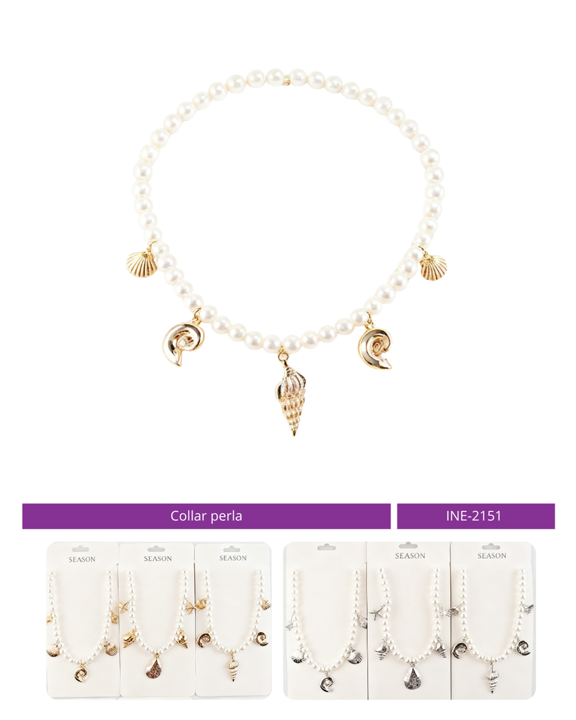 COLLAR PERLA DIJE MARINOS