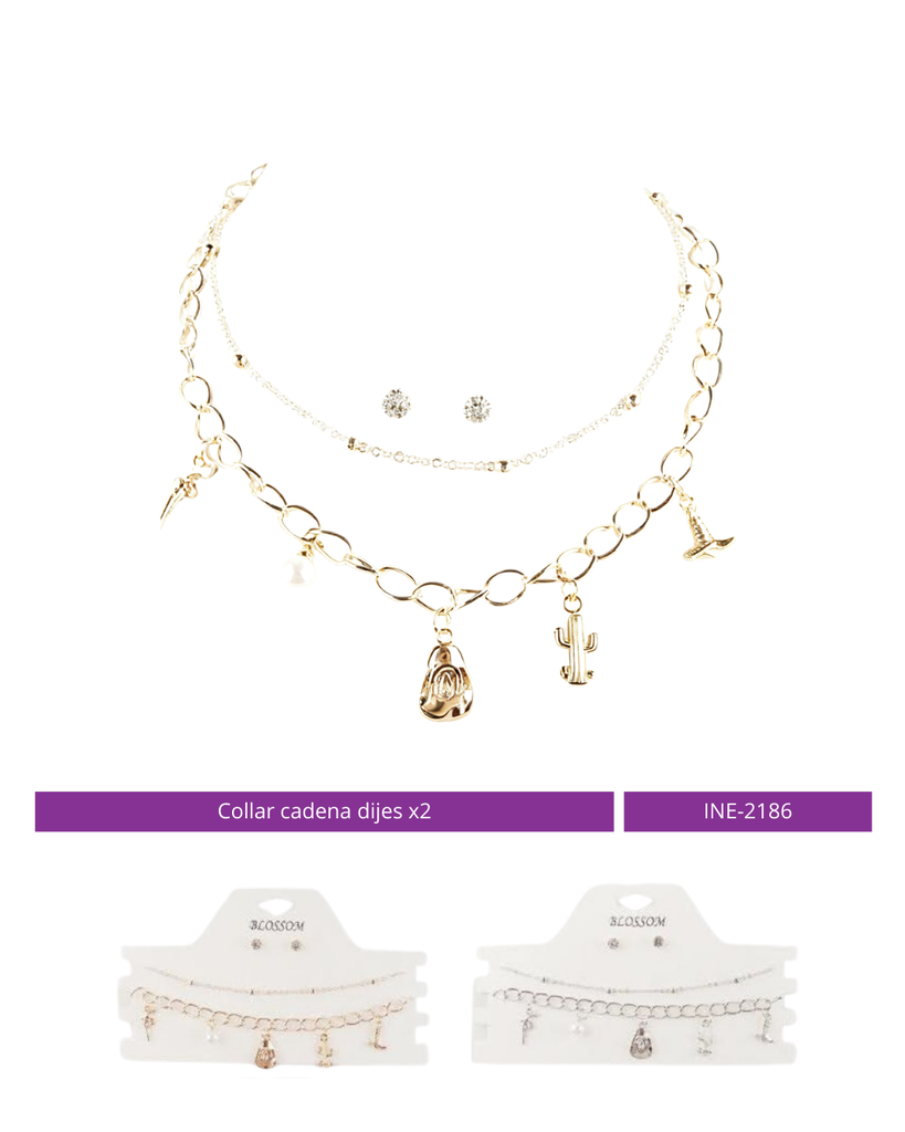 COLLAR CADENA DIJES X2