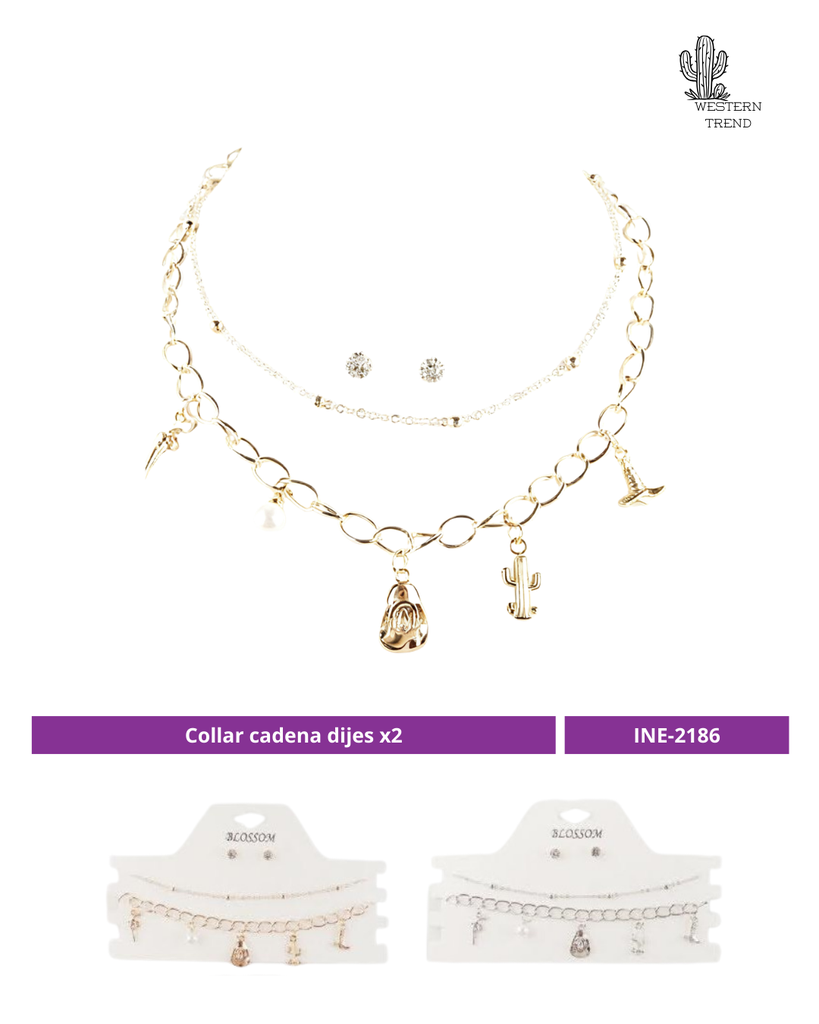 COLLAR CADENA DIJES X2