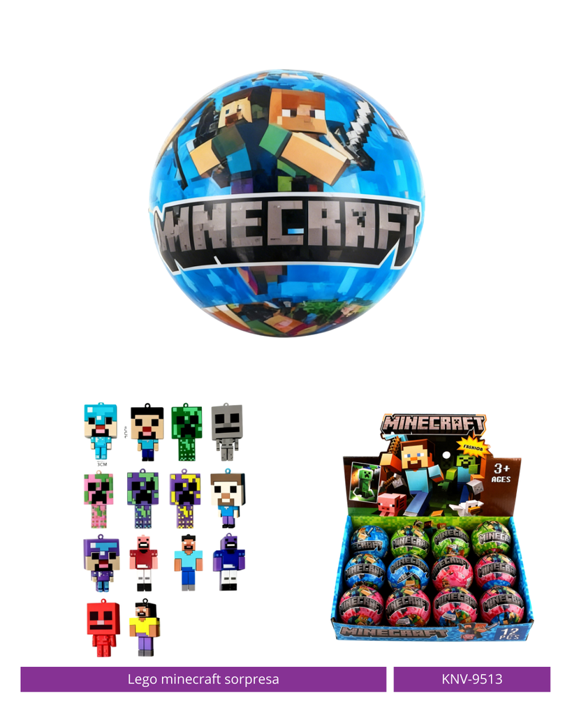 LEGO MINECRAF SORPRESA