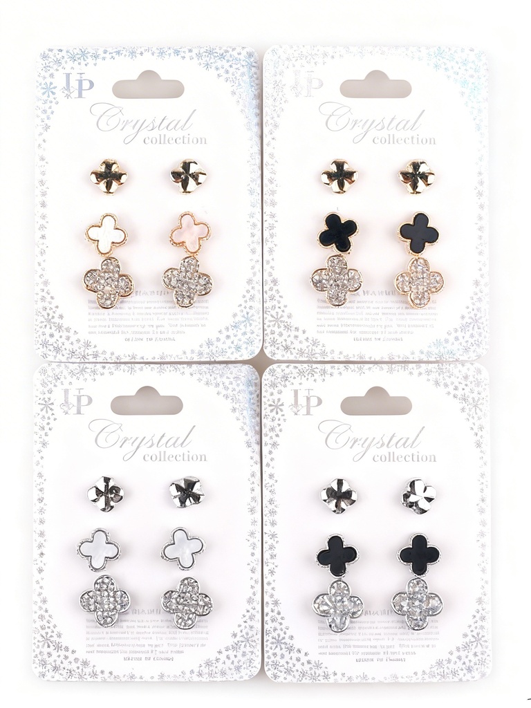 SET TOPITOS TREBOL X3