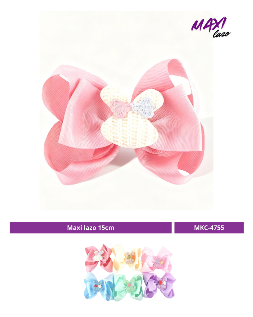 MAXI LAZO 15 CM COLOR PASTEL