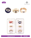 ANILLO OJO TURCO X3
