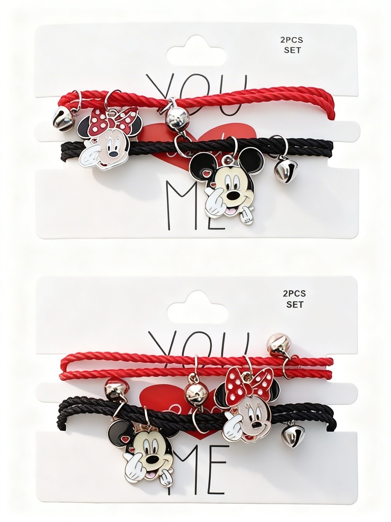 PULSERA BFF MICKEY X2