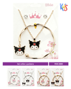 SET COLLAR Y PULSERA KUROMI