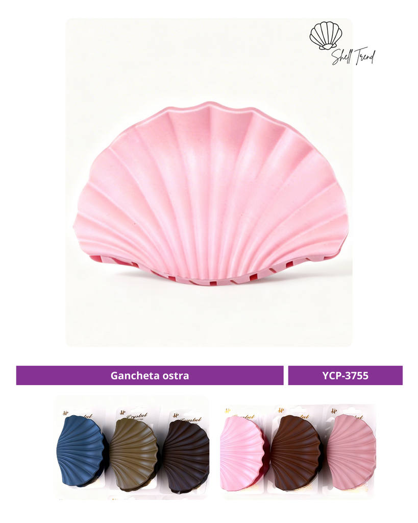 GANCHETA OSTRA UNICOLOR