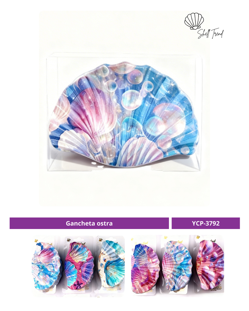 GANCHETA OSTRA COLORES 