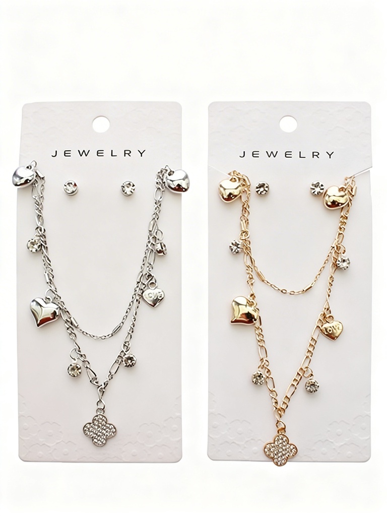 COLLAR DIJES CORAZON X2