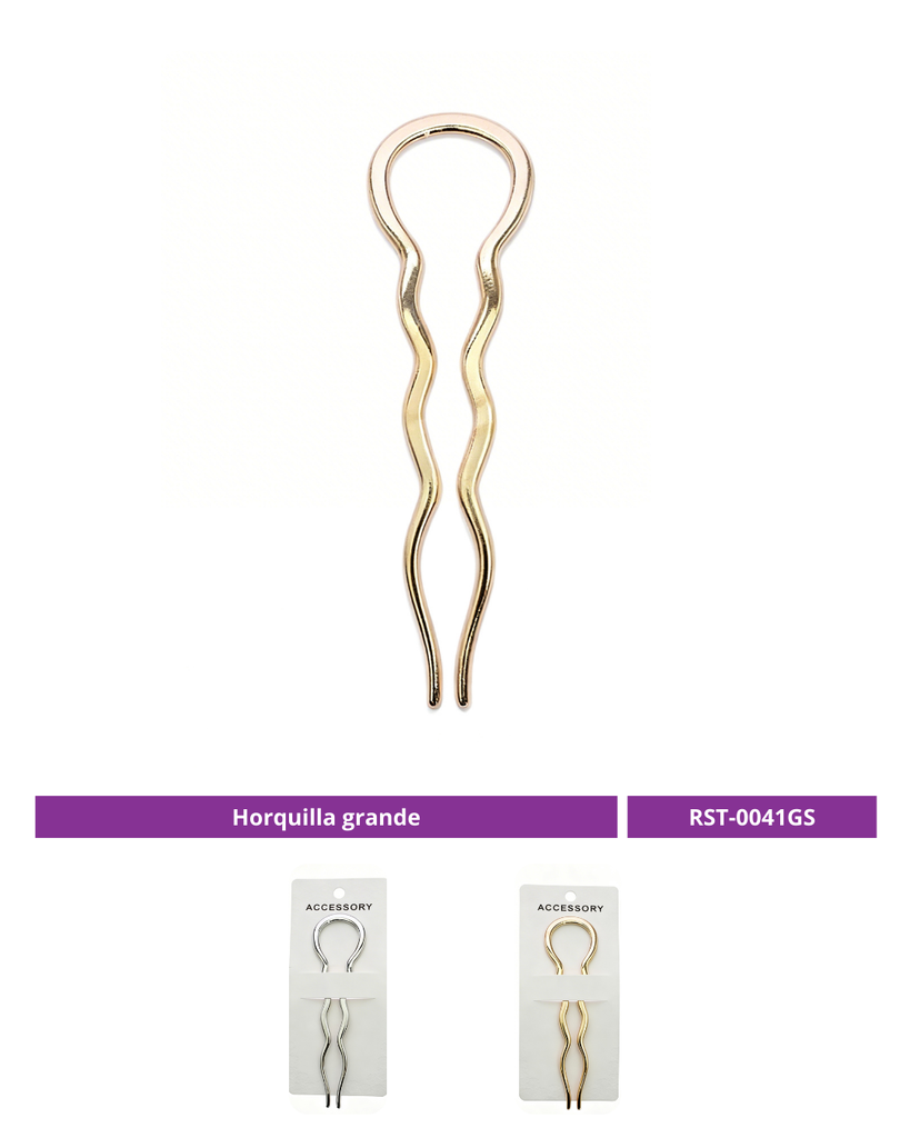 HORQUILLA GRANDE DORADA