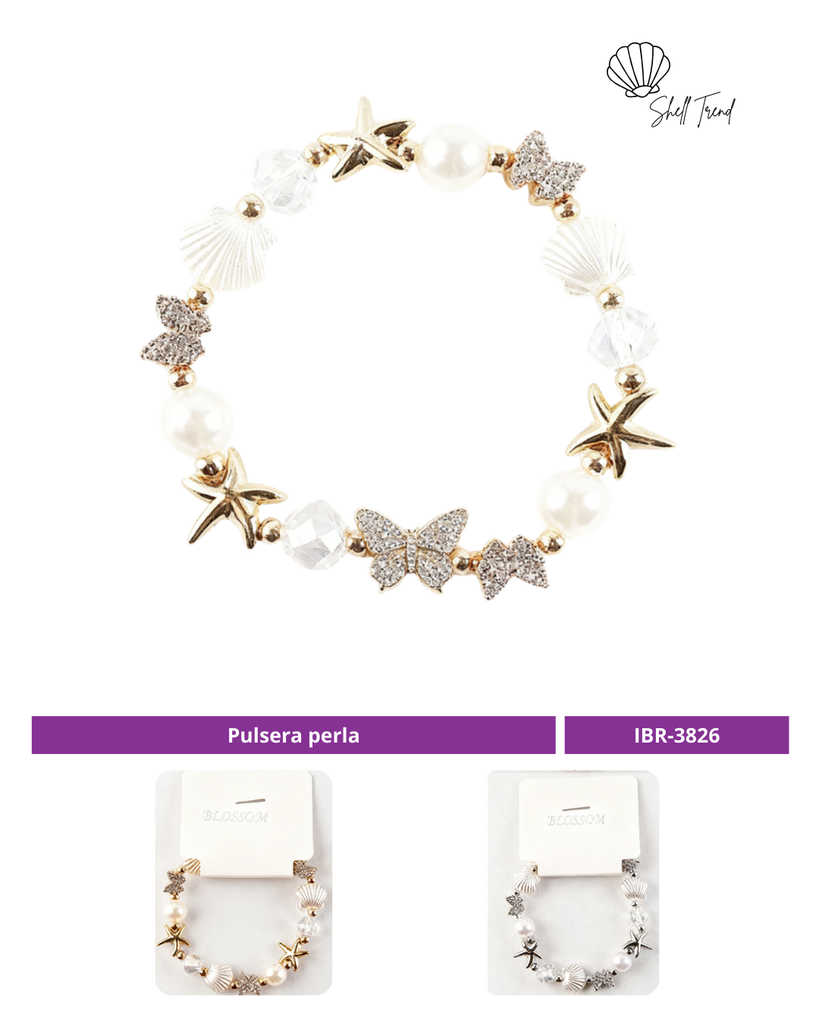 PULSERA PERLA ESTRELLA
