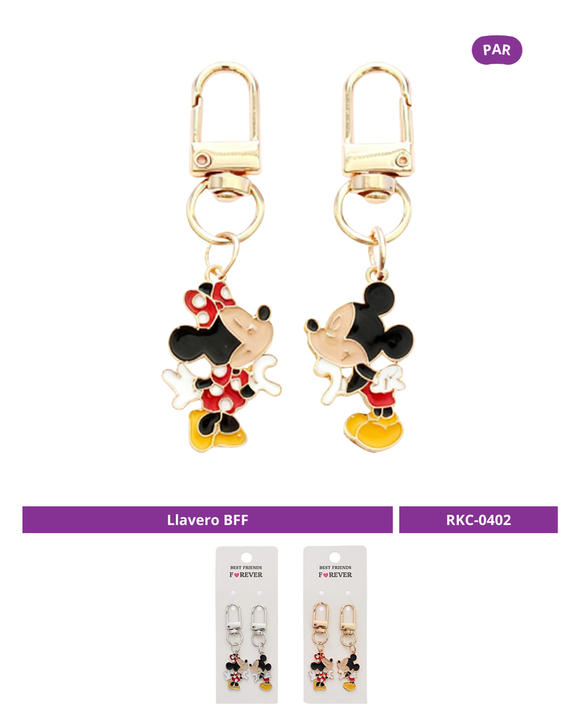 LLAVERO BEST FRIEND MICKEY