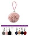 LLAVERO POMPON COLORES 