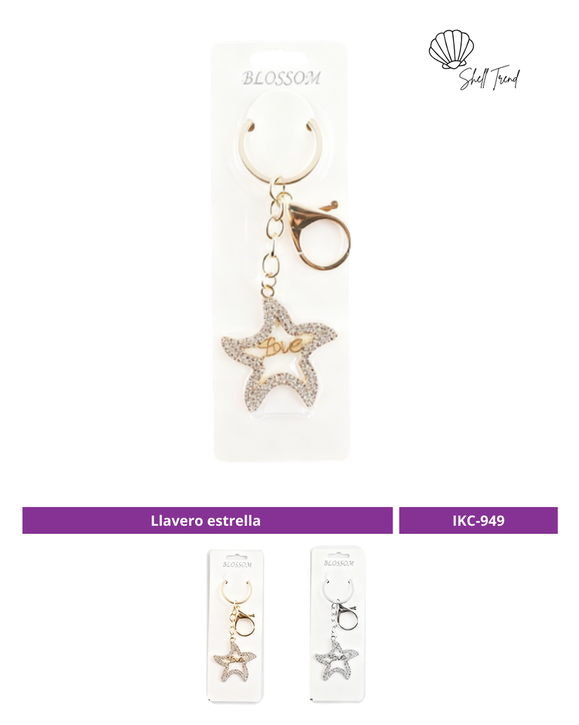 LLAVERO OJO ESTRELLA