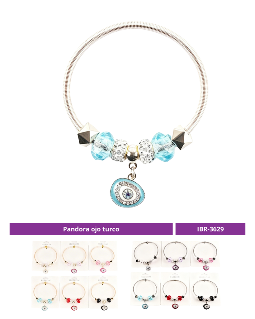 PANDORA OJO TURCO COLORES