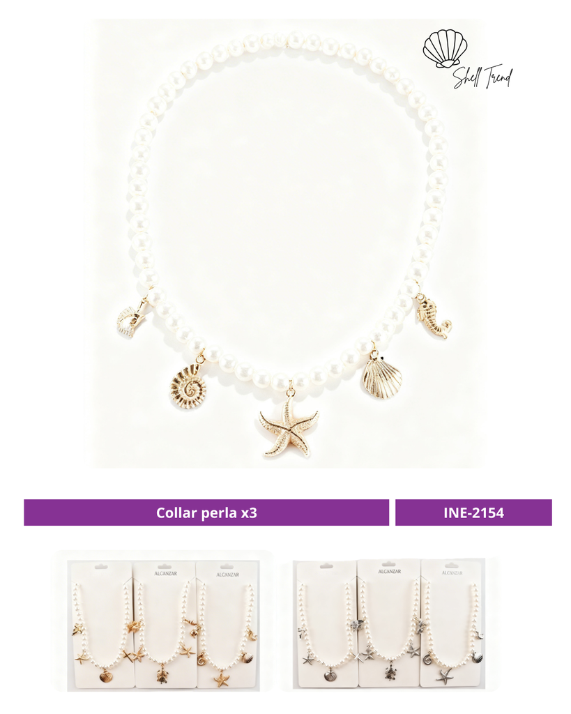 COLLAR PERLA ESTRELLA DE MAR