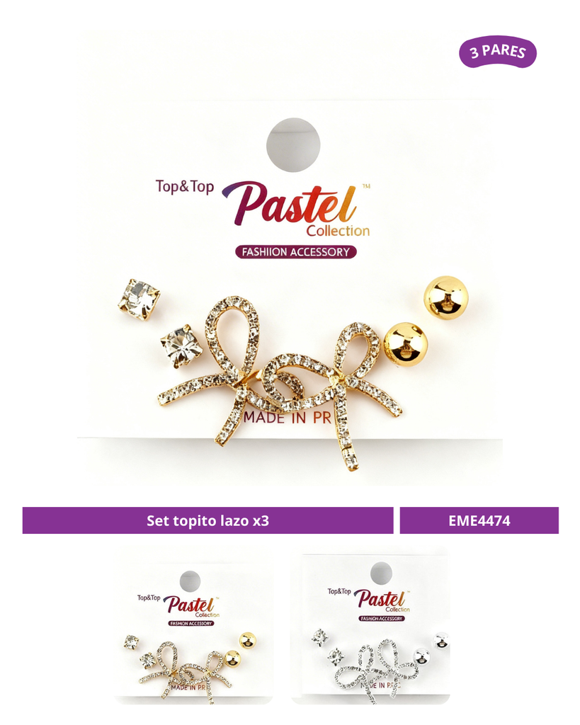 SET TOPITO LAZO X3