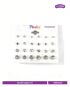 SET TOPITO DIAMANTE PALTEADO X12