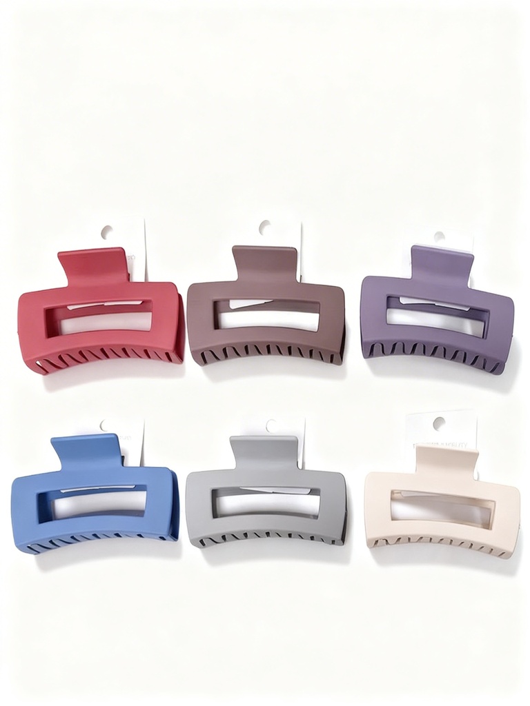 GANCHETA CUADRADA 10CM MATE COLOR PASTEL