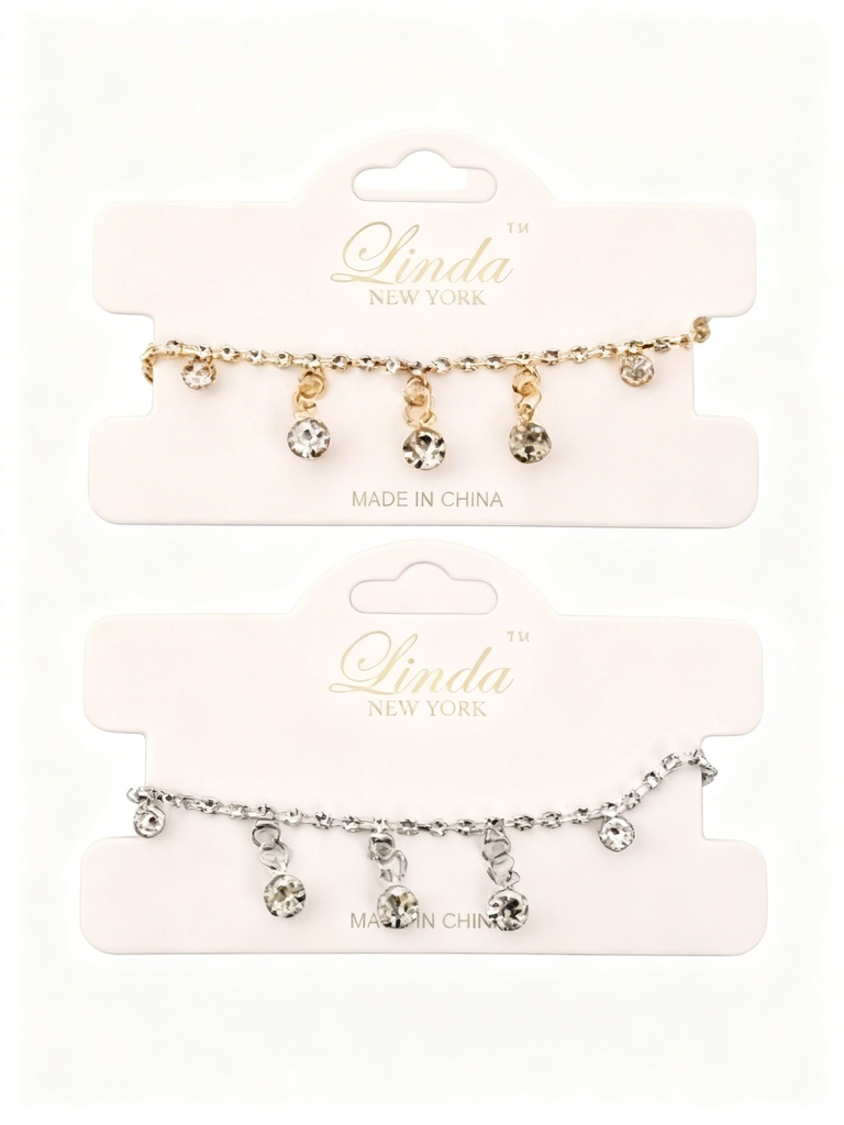 PULSERAS STRASS PIEDRAS CHARMS