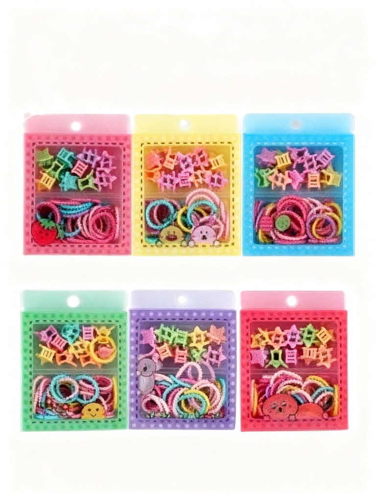 CAJITA SET ESTUCHE NIÑAS (COLITAS- PIOJITOS- LIGUITAS)