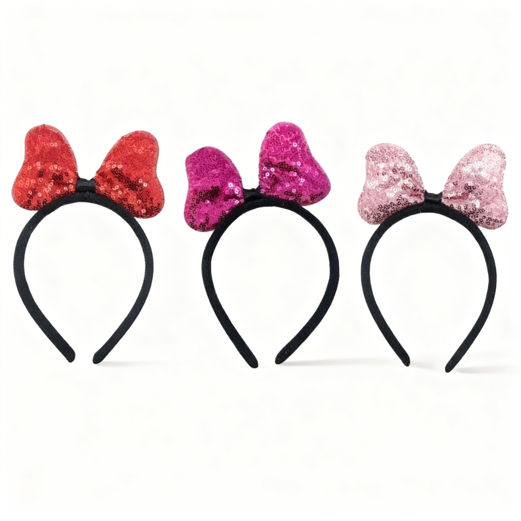 CINTILLOS MINNIE LENTEJUELAS