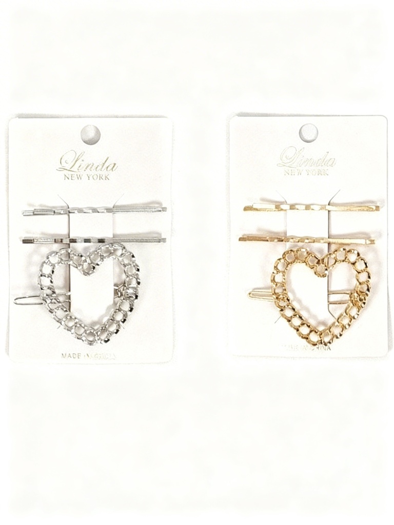 HAIR CLIPS CORAZON