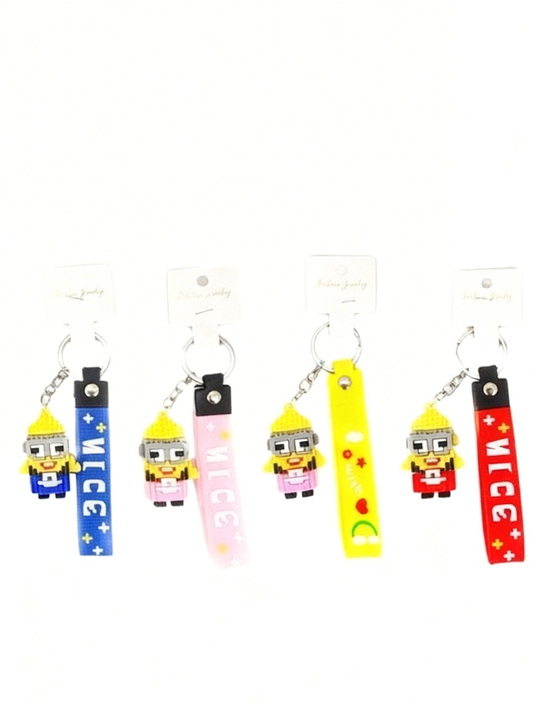 LLAVEROS SILICON MINIONS