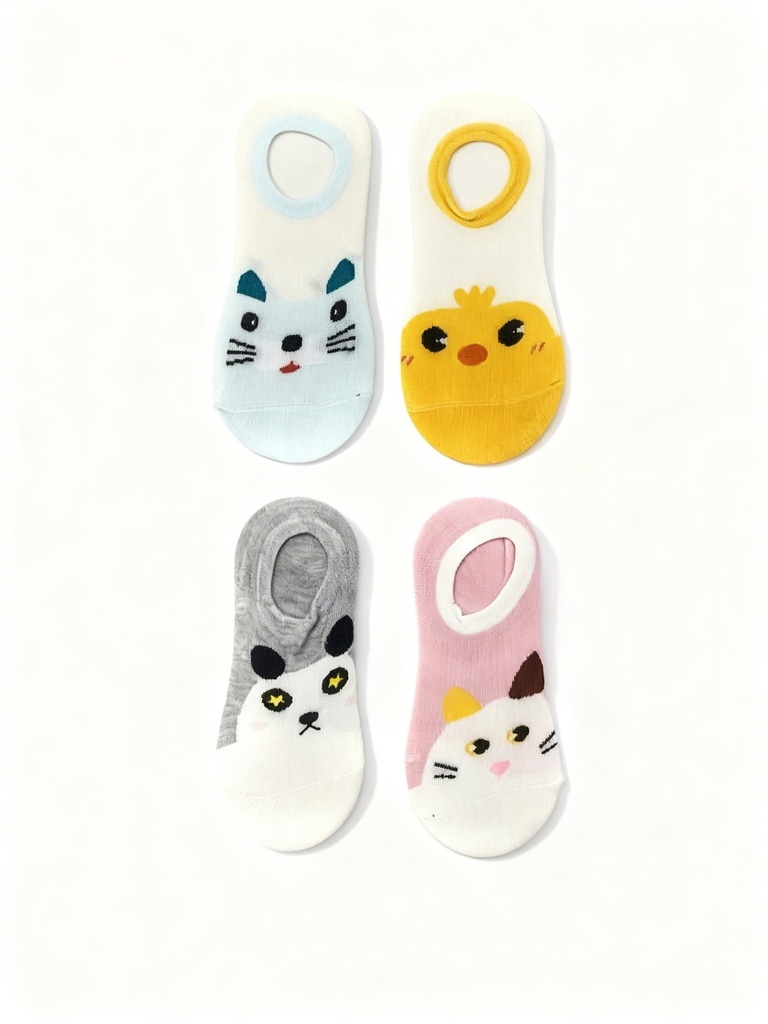 MEDIAS TOBILLERAS ANIMALITOS