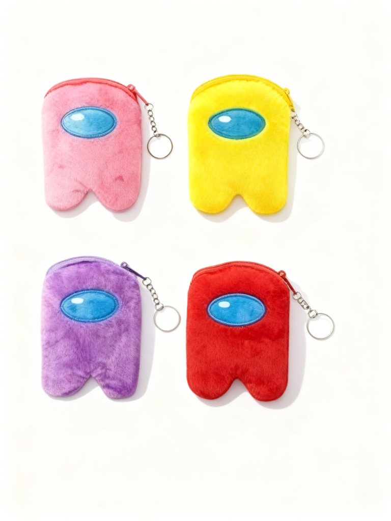 MONEDEROS PELUCHE AMONG US