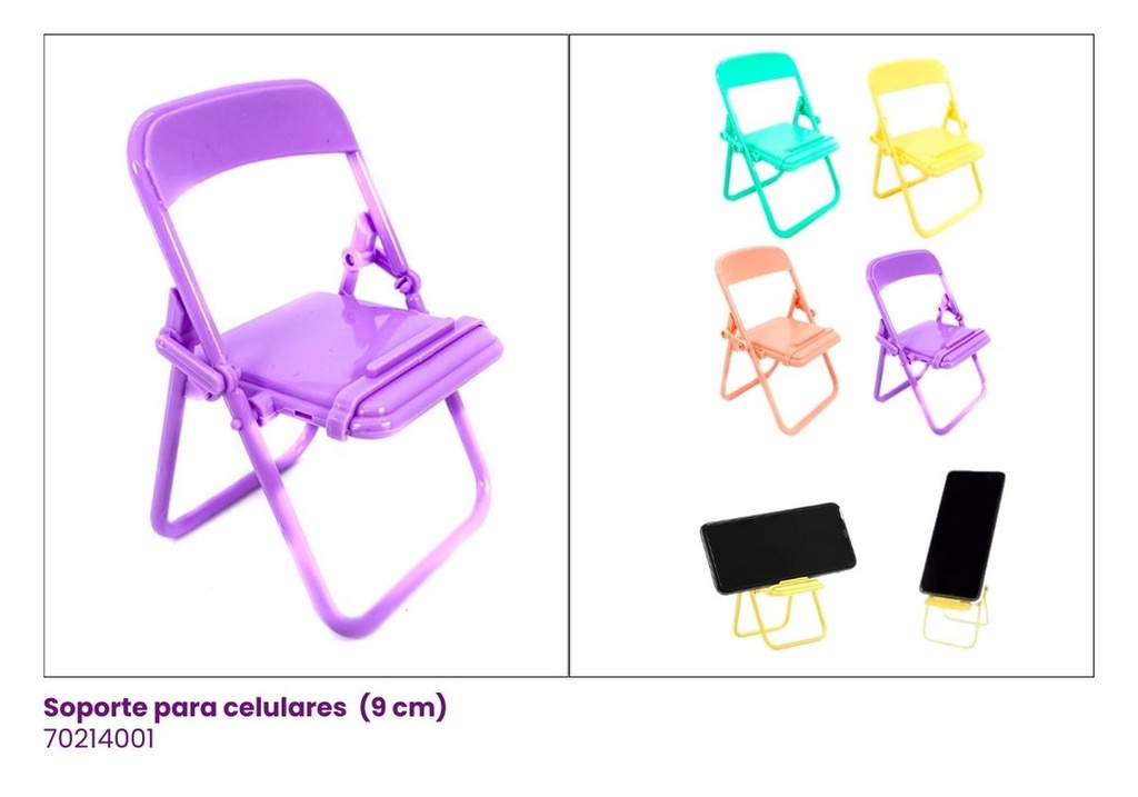SOPORTES CELULAR SILLA