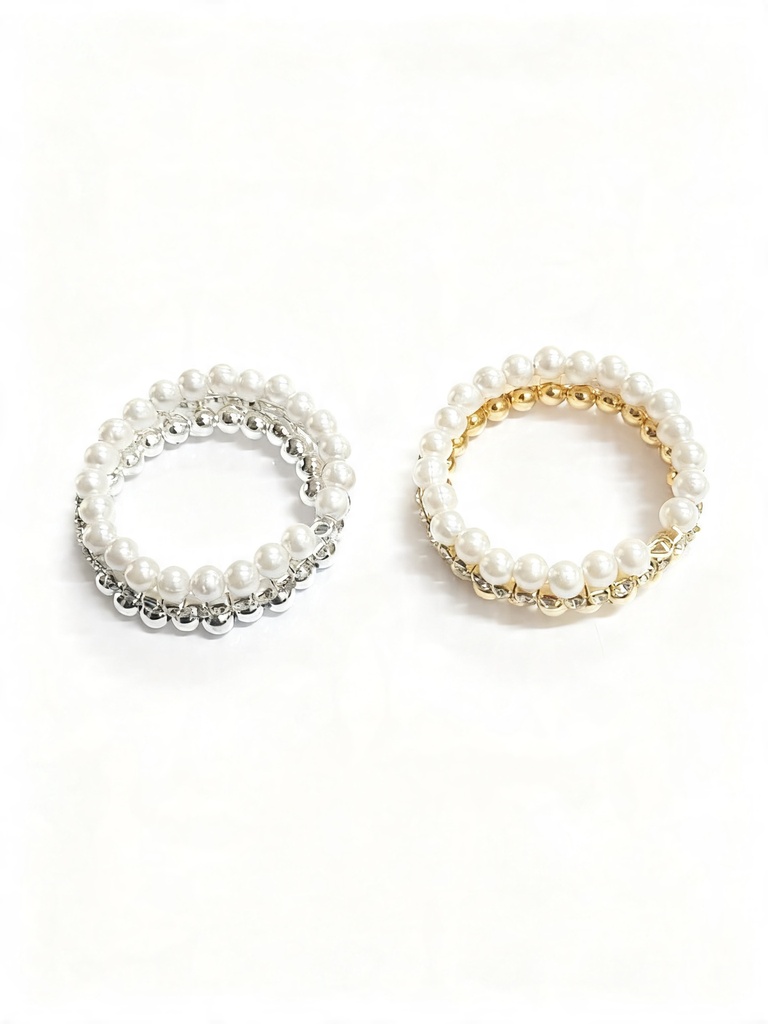 PULSERA PERLA STRASS NIÑA