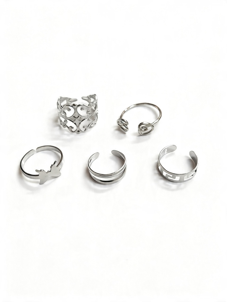 SET DE ANILLO MARIPOSA X10