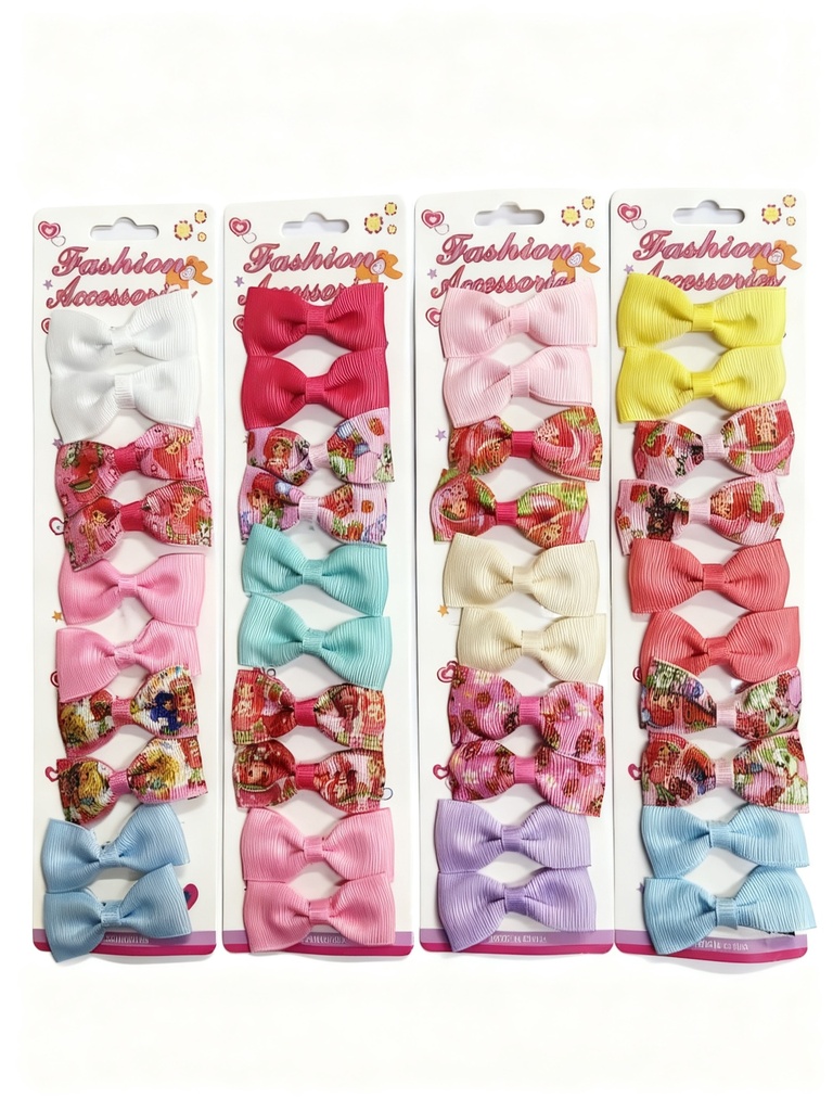 SET GANCHO LAZO FLORES X10