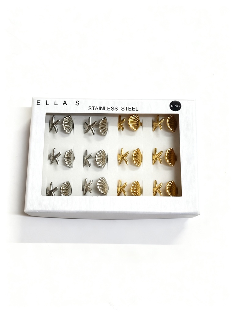 ANILLO ESTRELLA Y OSTRA