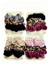 MOÑERA SCRUNCHIES ANIMAL PRINT X3