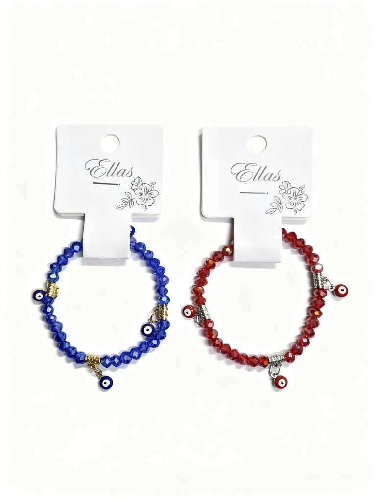 PULSERA CRYSTAL OJO TURCO