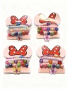 PULSERAS PARA NIÑAS SET DE 4 MARIPOSA