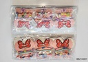 PULSERAS PARA NIÑAS SET DE 4 MARIPOSA