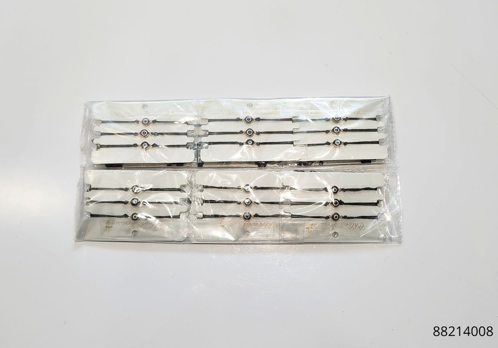 PULSERAS HILO OJO TURCO NEGRA