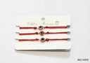 PULSERAS HILO OJO TURCO ROJA