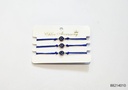 PULSERAS HILO OJO TURCO AZUL