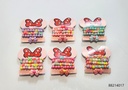 PULSERAS PARA NIÑAS SET DE 4 LAZO